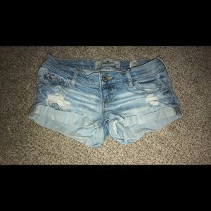 Hollister short shorts. Size 1.